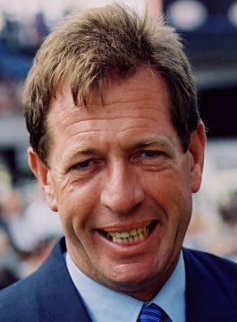 Horse racing Commentator Derek Thompson