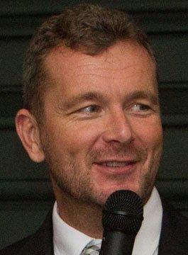 Rugby Presenter Sean Holley