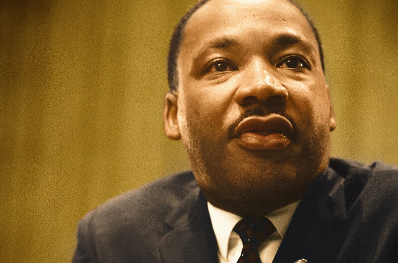 Dr. Martin Luther King Jr, one of history's greatest speakers