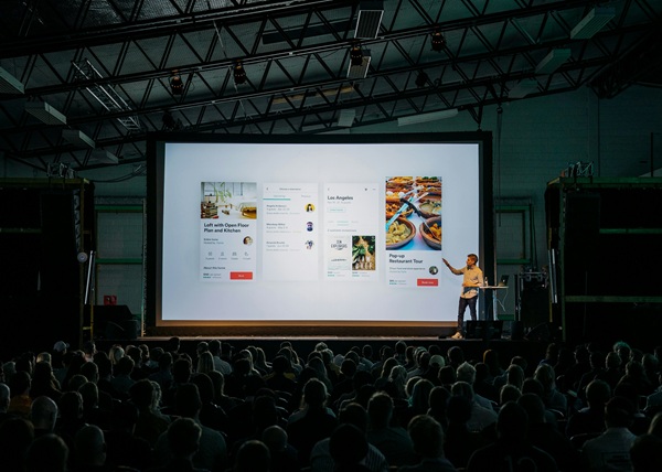 keynote speaker presenting at an event